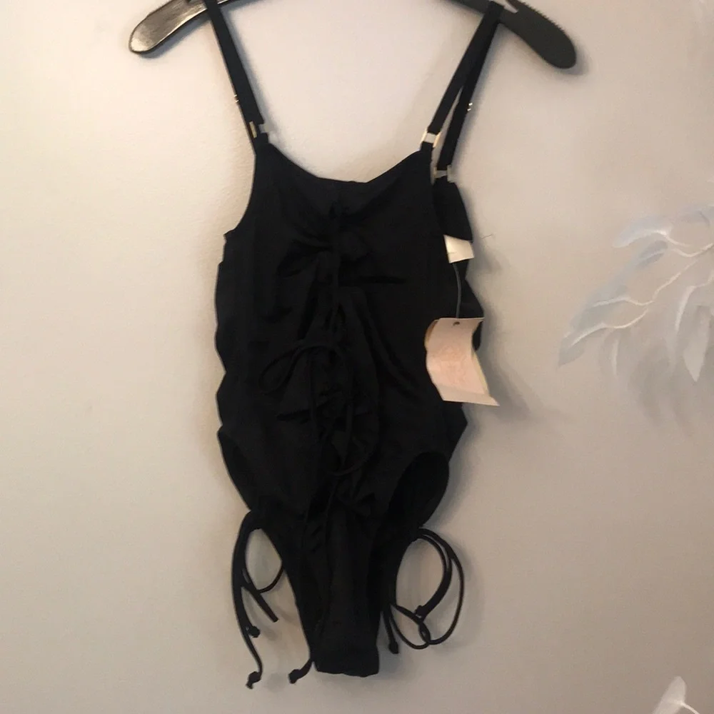 HOT AS HELL HOH U TURN REVERSIBLE ONE PIECE SWIM S
